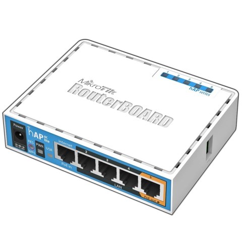 Mikrotik HAP ac lite 733 Mbit/s Biały Obsługa PoE Mikrotik HAP ac lite 733 Mbit/s Biały Obsługa PoE