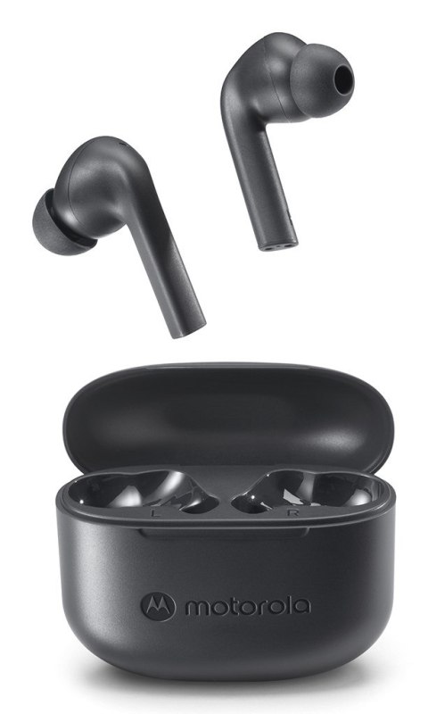 Motorola MOTO BUDS 065 Zestaw słuchawkowy True Wireless Stereo (TWS) Douszny Połączenia/muzyka USB Type-C Bluetooth Czarny Motorola MOTO BUDS 065 Zestaw słuchawkowy True Wireless Stereo (TWS) Douszny Połączenia/muzyka USB Type-C Bluetooth Czarny