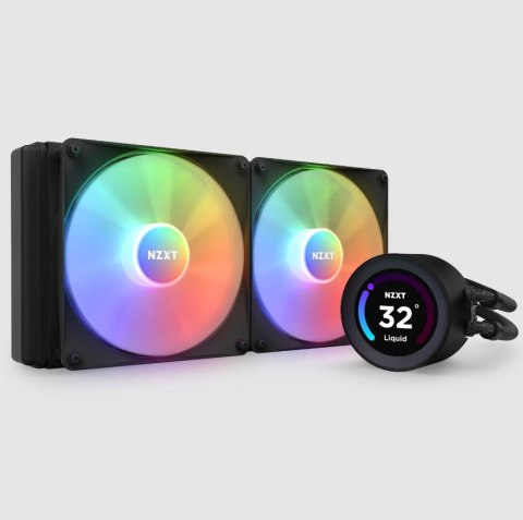 NZXT CHŁODZENIE WODNE KRAKEN ELITE 280 RGB LCD RL-KR28E-B1 NZXT CHŁODZENIE WODNE KRAKEN ELITE 280 RGB LCD RL-KR28E-B1