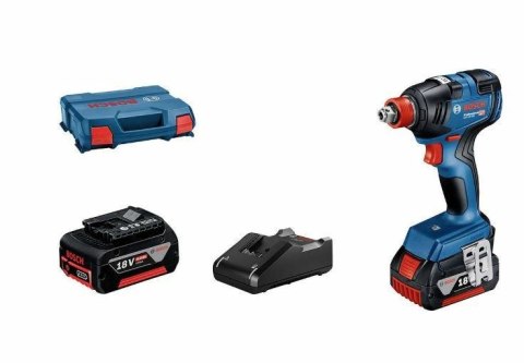 BOSCH KLUCZ UD.GDX 18V-200 2x4,0Ah 200Nm L-CASE BOSCH KLUCZ UD.GDX 18V-200 2x4,0Ah 200Nm L-CASE