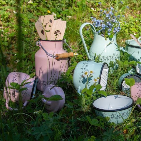 Miska miseczka emaliowana różowa LOUKA 12 cm 0,5 l Miska miseczka emaliowana różowa LOUKA 12 cm 0,5 l