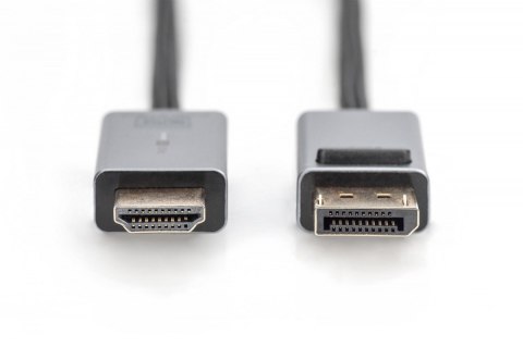 Kabel adapter DisplayPort - HDMI 4K 30Hz DP/HDMI M/M 3m Kabel adapter DisplayPort - HDMI 4K 30Hz DP/HDMI M/M 3m