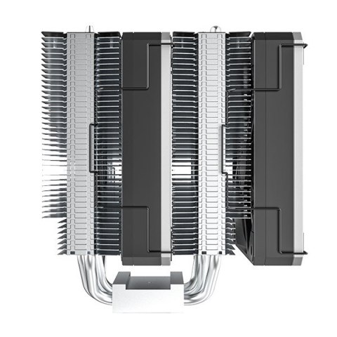 Montech METAL DT24 BASE system chłodzenia komputerów Procesor Chłodnica powietrza 12 cm Czarny 2 szt.