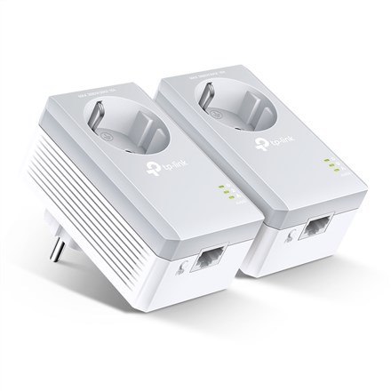 TP-Link TL-PA4010P KIT V5 Karta sieciowa do PowerLine 600 Mbit/s Przewodowa sieć LAN Biały 2 szt. TP-Link TL-PA4010P KIT V5 Karta sieciowa do PowerLine 600 Mbit/s Przewodowa sieć LAN Biały 2 szt.