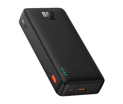 BASEUS POWERBANK AIRPOW 20000MAH 20W (CZARNY) BASEUS POWERBANK AIRPOW 20000MAH 20W (CZARNY)