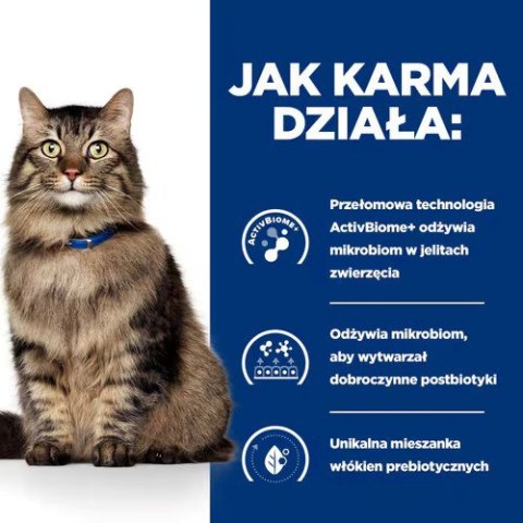 HILL'S Prescription Diet Gastrointestinal Biome Feline z kurczakiem - sucha karma wspomagająca trawienie dla kota - 1,5 kg HILL'S Prescription Diet Gastrointestinal Biome Feline z kurczakiem - sucha karma wspomagająca trawienie dla kota - 1,5 kg