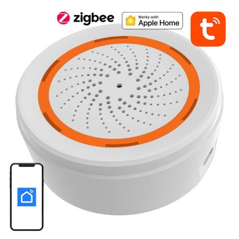 Inteligentna Syrena Alarmowa NEO NAS-AB02B, ZigBee TUYA Inteligentna Syrena Alarmowa NEO NAS-AB02B, ZigBee TUYA