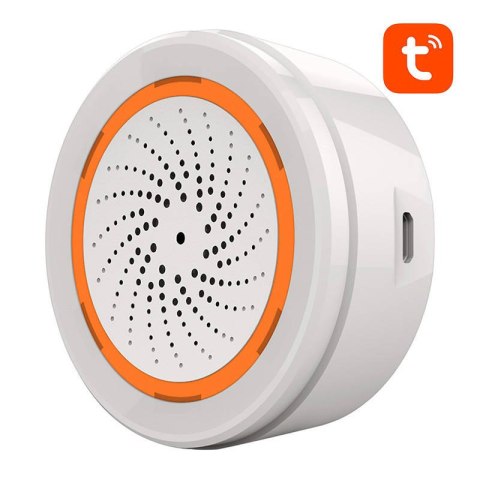 Inteligentna Syrena Alarmowa NEO NAS-AB02B, ZigBee TUYA Inteligentna Syrena Alarmowa NEO NAS-AB02B, ZigBee TUYA