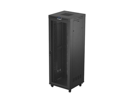 Szafa instalacyjna rack stojąca 19'' 47U 800x800 czarna drzwi perforowane LCD LANBERG (FLAT PACK) Szafa instalacyjna rack stojąca 19'' 47U 800x800 czarna drzwi perforowane LCD LANBERG (FLAT PACK)