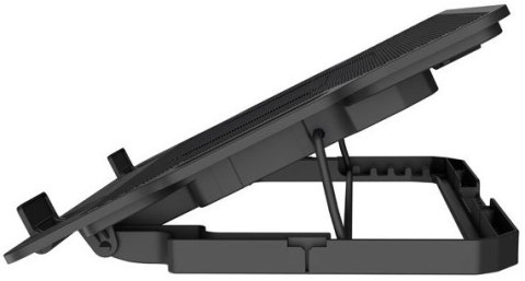 PODSTAWKA CHŁODZĄCA POD LAPTOPA NATEC DIPPER 2 12.1-17.3" Z WENTYLATOREM, PODŚWIETLENIE, 2 USB