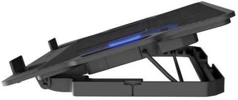 PODSTAWKA CHŁODZĄCA POD LAPTOPA NATEC DIPPER 2 12.1-17.3" Z WENTYLATOREM, PODŚWIETLENIE, 2 USB
