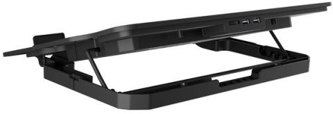 PODSTAWKA CHŁODZĄCA POD LAPTOPA NATEC DIPPER 2 12.1-17.3" Z WENTYLATOREM, PODŚWIETLENIE, 2 USB