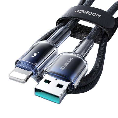 Kabel USB-A Lightning Joyroom S-A42 3A 1.2m czarny Kabel USB-A Lightning Joyroom S-A42 3A 1.2m czarny