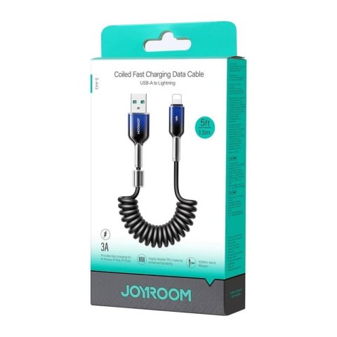 Kabel USB-A Lightning Joyroom S-A43 1.5m czarny Kabel USB-A Lightning Joyroom S-A43 1.5m czarny
