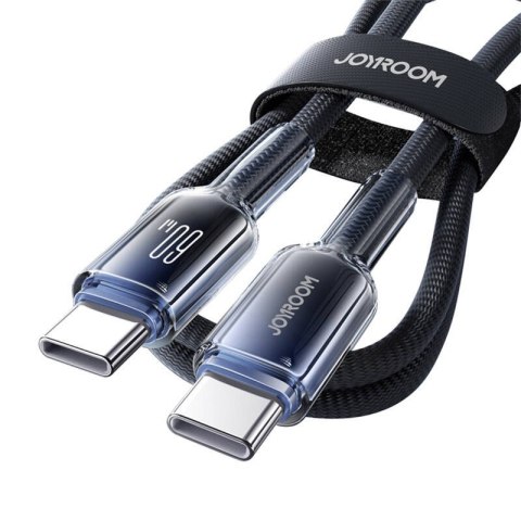Kabel USB-C USB-C Joyroom S-A42 60W 1.2m czarny Kabel USB-C USB-C Joyroom S-A42 60W 1.2m czarny