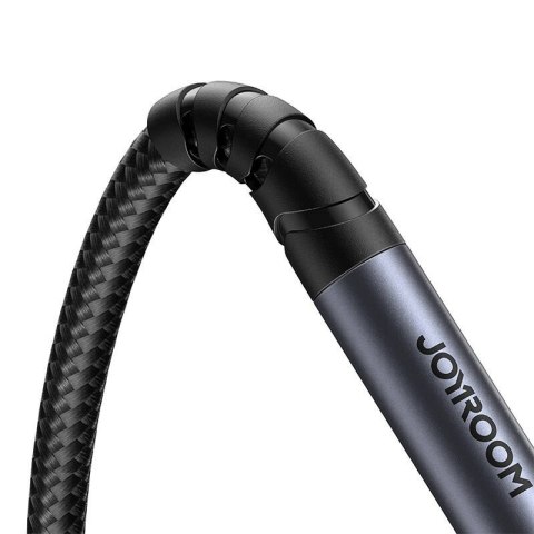 Kabel przedłużający AUX Joyroom SY-A09 mini jack 3.5mm żeński do mini jack 3.5mm męski, oplot, 1.2m (czarny) Kabel przedłużający AUX Joyroom SY-A09 mini jack 3.5mm żeński do mini jack 3.5mm męski, oplot, 1.2m (czarny)