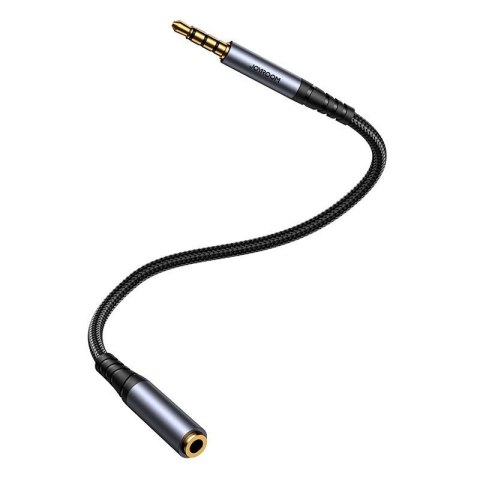 Kabel przedłużający AUX Joyroom SY-A09 mini jack 3.5mm żeński do mini jack 3.5mm męski, oplot, 1.2m (czarny) Kabel przedłużający AUX Joyroom SY-A09 mini jack 3.5mm żeński do mini jack 3.5mm męski, oplot, 1.2m (czarny)