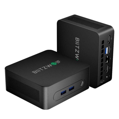 Mini PC BlitzWolf Windows11 Intel Dual Display BW-MPC2 (czarny) Mini PC BlitzWolf Windows11 Intel Dual Display BW-MPC2 (czarny)