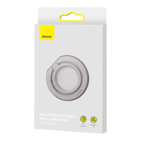 Uchwyt pierścień, ring holder Baseus Halo do telefonu (srebrny)