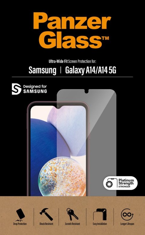 PanzerGlass Samsung Galaxy A 2023 UWF Przezroczysta ochrona ekranu 1 szt. PanzerGlass Samsung Galaxy A 2023 UWF Przezroczysta ochrona ekranu 1 szt.