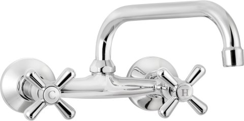 Deante Neo Symetrio bateria umywalkowa ścienna chrom BOS050D Deante Neo Symetrio bateria umywalkowa ścienna chrom BOS050D