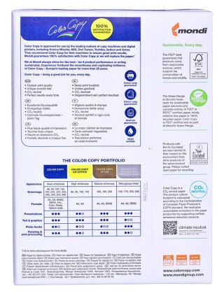 Papier xero biurowy Laser Color Copy 8687A20 (A4; 200g/m2; 250 szt.; Satynowy)