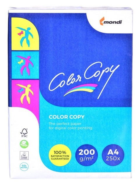 Papier xero biurowy Laser Color Copy 8687A20 (A4; 200g/m2; 250 szt.; Satynowy) Papier xero biurowy Laser Color Copy 8687A20 (A4; 200g/m2; 250 szt.; Satynowy)