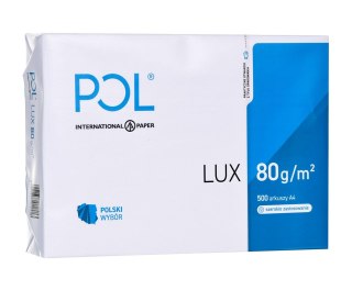 Papier xero ksero biurowy POLLUX (A4; 80g/m2; 500 szt.; Matowy)