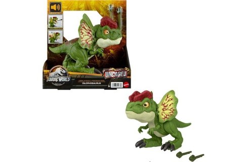 JURASSIC WORLD Dilophosaurus roaring JURASSIC WORLD Dilophosaurus roaring