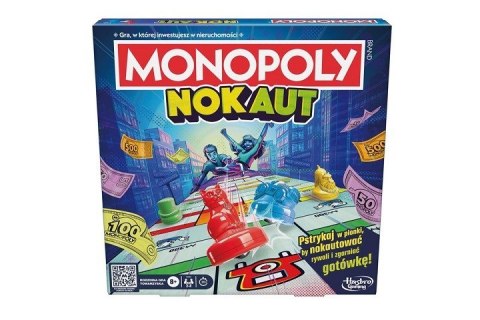 GRA HASBRO MONOPOLY NOKAUT F8995 PUD6 GRA HASBRO MONOPOLY NOKAUT F8995 PUD6