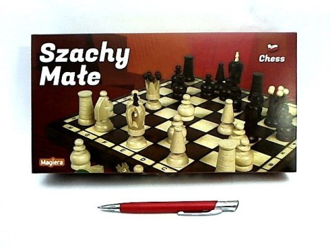 Szachy małe 28cm. MAGIERA Szachy małe 28cm. MAGIERA