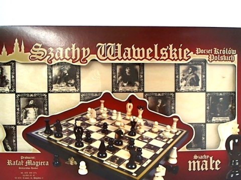 Szachy małe królewskie 35cm. MAGIERA Szachy małe królewskie 35cm. MAGIERA