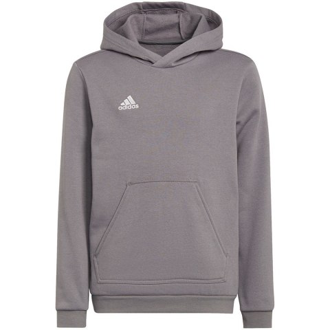 Bluza dla dzieci adidas Entrada 22 Hoody szara H57515 128cm Bluza dla dzieci adidas Entrada 22 Hoody szara H57515 128cm