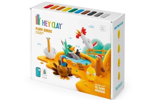 Hey Clay Zestaw ptaki z farmy 15-pak 15 puszek 15020CEE15 Hey Clay Zestaw ptaki z farmy 15-pak 15 puszek 15020CEE15