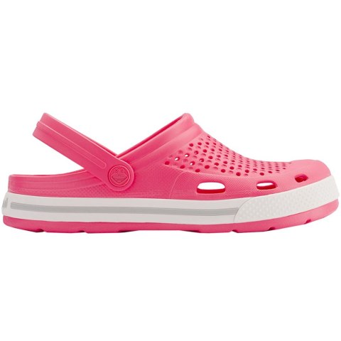 Chodaki damskie Coqui Lindo różowo-szare 6413-100-4246 39 Chodaki damskie Coqui Lindo różowo-szare 6413-100-4246 39