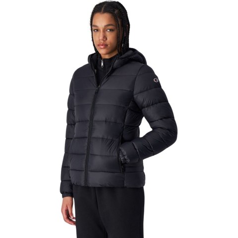 Kurtka damska Champion Hooded Polyfilled czarna 117568 KK001 M Kurtka damska Champion Hooded Polyfilled czarna 117568 KK001 M