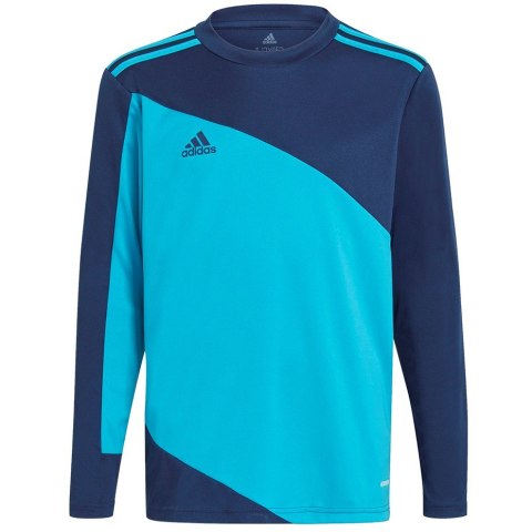 Bluza bramkarska dla dzieci adidas Squadra 21 Goalkepper Jersey Youth niebiesko-granatowa GN6947 116cm Bluza bramkarska dla dzieci adidas Squadra 21 Goalkepper Jersey Youth niebiesko-granatowa GN6947 116cm