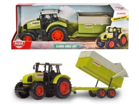 Traktor Z przyczepą Dickie Claas Ares z Przyczepką 203739000 (Od 3 lat) Traktor Z przyczepą Dickie Claas Ares z Przyczepką 203739000 (Od 3 lat)
