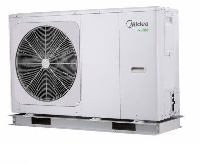 Pompa ciepła Midea M-Thermal 12kW typu Monoblok, 3-fazowa R32 Pompa ciepła Midea M-Thermal 12kW typu Monoblok, 3-fazowa R32