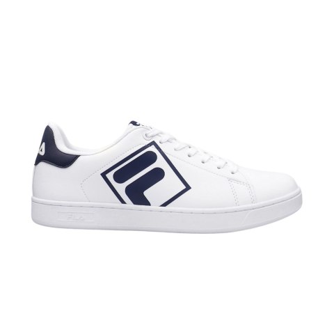 Buty męskie Fila Courtbay Logo biało-granatowe FFM0364 13037 43 Buty męskie Fila Courtbay Logo biało-granatowe FFM0364 13037 43