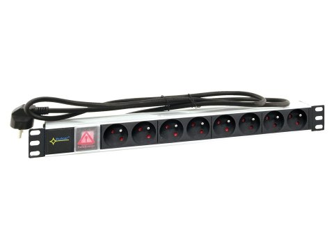 Listwa rack Pulsar RALZ 8 gniazd Listwa rack Pulsar RALZ 8 gniazd