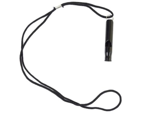 Gwizdek Przetrwania - Aluminium - Czarny-Black Gwizdek Przetrwania - Aluminium - Czarny-Black