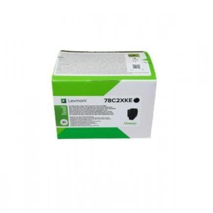 Lexmark Toner 78C2XKE Black Lexmark Toner 78C2XKE Black