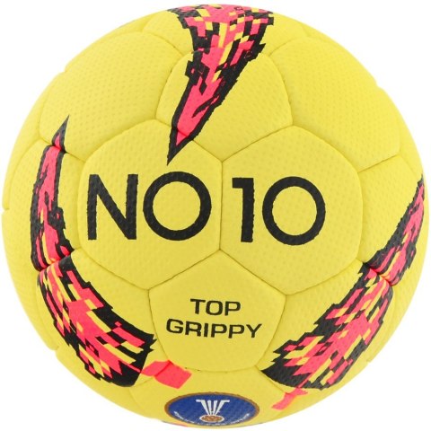 Piłka ręczna NO10 Top Grippy III żółta 56047-3 3 Piłka ręczna NO10 Top Grippy III żółta 56047-3 3