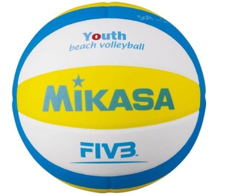 Piłka siatkowa Mikasa VS160W żółto-niebieska rozmiar 4 Piłka siatkowa Mikasa VS160W żółto-niebieska rozmiar 4