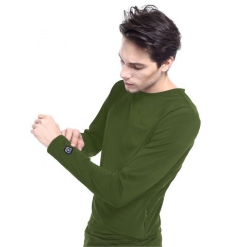 Bluza z ogrzewaniem Glovii GJ1CL (L; kolor zielony) Bluza z ogrzewaniem Glovii GJ1CL (L; kolor zielony)