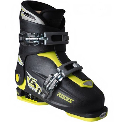 Buty narciarskie Roces Idea Up czarno-limonkowe JUNIOR 450491 18 30-35 Buty narciarskie Roces Idea Up czarno-limonkowe JUNIOR 450491 18 30-35