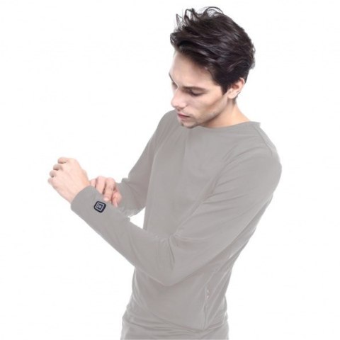 Glovii GJ1GM koszula/top Bluza Wycięcie pod szyją Długi rękaw Elastan, Poliester Glovii GJ1GM koszula/top Bluza Wycięcie pod szyją Długi rękaw Elastan, Poliester