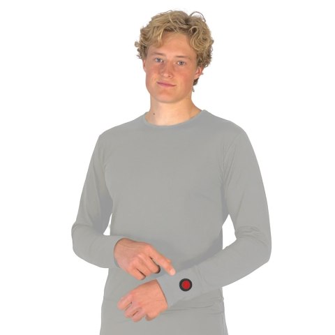 Glovii GJ1GM koszula/top Bluza Wycięcie pod szyją Długi rękaw Elastan, Poliester Glovii GJ1GM koszula/top Bluza Wycięcie pod szyją Długi rękaw Elastan, Poliester