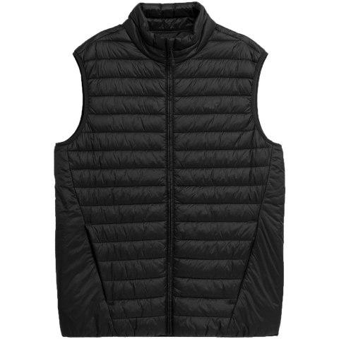 Kamizelka męska 4F M062 głęboka czerń 4FAW23TVESM062 20S XL Kamizelka męska 4F M062 głęboka czerń 4FAW23TVESM062 20S XL